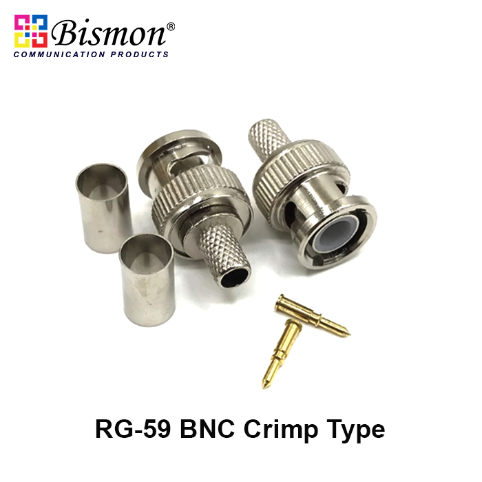 RG59-BNC-Crimp-type-แบบใช้คีมบีบย้ำ